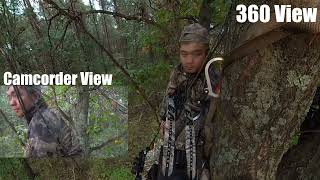 2024 DEER OPENER Early season Fawn bleat draws BIG DOE under Tree [upl. by Helm366]