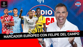 😏REAL MADRID  DORTMUND Y GIRONA  BRATISLAVA EN DIRECTO🔴 I MARCADOR EUROPEO I Radio MARCA [upl. by Moise]