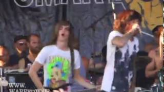 Bring me the Horizon  BMTH  Live on Vans Warped Tour 2008  Pro Filmed [upl. by Hahsia]