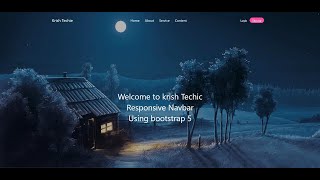 Fully responsive navbar using reactjs and bootstrap 5 [upl. by Sukul]