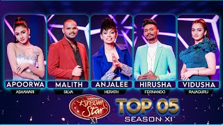 Dream Star Season 11  Top 05  05th November 2023  TV Derana [upl. by Kcirdehs]