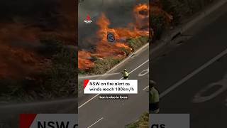 NSW on fire alert as winds reach 100kmh [upl. by Nere]