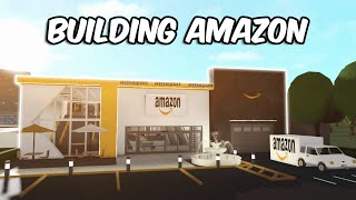 BUILDING AMAZON IN BLOXBURG [upl. by Nwahsit]