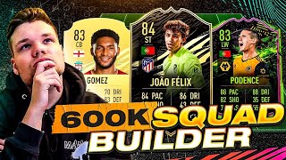 BEST 600K TEAM ON FIFA 21 META SQUAD BUILDER FOR FUT CHAMPS BUILDINGONABUDGET  ULTIMATE TEAM [upl. by Noxaj]