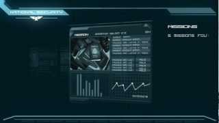 Animation Futuristic User Interface Design [upl. by Frederich442]