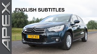 CITROËN DS4 16 eHDi 115  Review  English Subtitles [upl. by Vern]