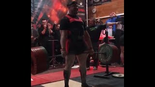 Михаил Шивляков  Тяга 430  Mikhail Shivlyakov  Deadlift 430 kg [upl. by Irme]