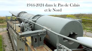 Commémorations 19442024 dans le NordPas de Calais [upl. by Ardnossak392]