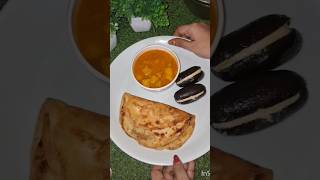 Subho mahalaya r breakfast Parathas misti alu sabji [upl. by Enaujed347]