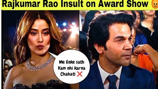 Rajkumar Rao was insulted on the Award Show 😡 [upl. by Ramso61]