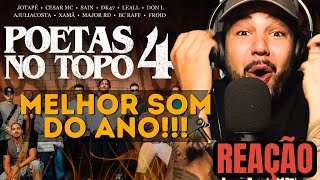 REACT MELHOR SOM DO ANO POETAS NO TOPO 4 [upl. by Etnuad]