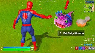 NEW BABY KLOMBO Boss in Fortnite Update [upl. by Ailgna]