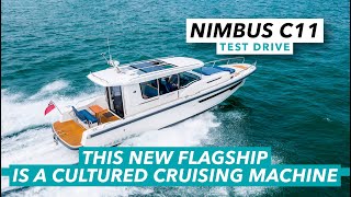 Nimbus C11 test drive  New flagship is a cultured cruising machine  Motor Boat amp Yachting [upl. by Nehpets890]