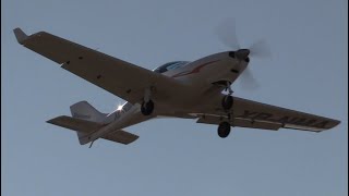 Lancair 360 Airplane Landing [upl. by Settera797]