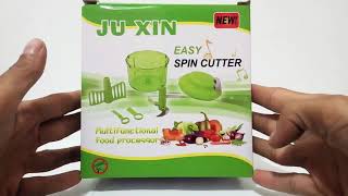 Cara Menggunakan Easy Spin Cutter  Swift Chopper New Models  Manual Vegetable Chopper [upl. by Davon]