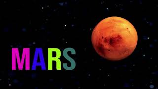 Planet Song solar system song Genius Kids School Nursery Rhymes For Children Learning Videos [upl. by Kelby497]