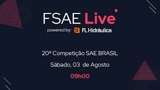 Transmissão ao vivo Formula SAE BRASIL  2024  Dinâmicas [upl. by Eylk592]