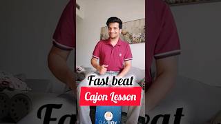 💯Fast Beat  Cajon Lesson [upl. by Kcirdnekel607]