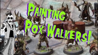 Painting Pox Walkers  Creating a plague Horde [upl. by Raquel]