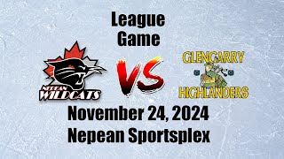 Nepean Wildcats U13c vs Glengarry Highlanders 20241124 [upl. by Hike]