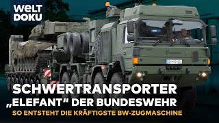 SCHWERLASTTRANSPORTER HX81 quotElefantquot  So entsteht die kräftigste Zugmaschine der Bundeswehr  DOKU [upl. by Dinah761]