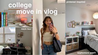 college move in day 📦  apartment room tour  sophomore year edition [upl. by Cummings]