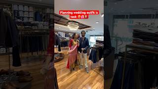 Baat sahi hai na 🧐🤨 wedding marriagepreparation weddingshopping weddingsaree indianwedding [upl. by Nilra936]