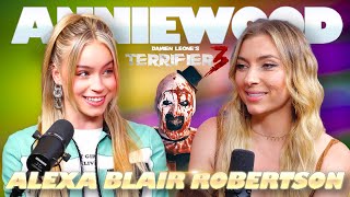 The Terrifier 3 Podcasters w Alexa Blair Robertson  Anniewood Pod Ep 102  Annie Lederman [upl. by Castorina]