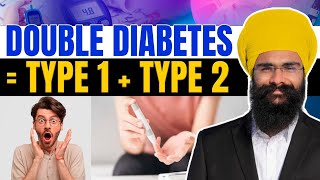 High Insulin Dose Risk in Double Diabetes type 1  type 2 [upl. by Lorita]