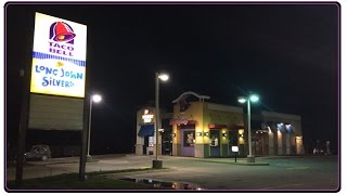 Retail Lights At Night in a Ghost Town  City of Dennison  Uhrichsville Ohio [upl. by Ardnasal]