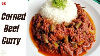 Corned Beef Curry with Potato amp Green Beans  Delicious Easy Curry Recipe [upl. by Wells]