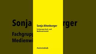 Sonja Altenburger  Spitzenkandidatin der Buch und Medienwirtschaft [upl. by Brenner]