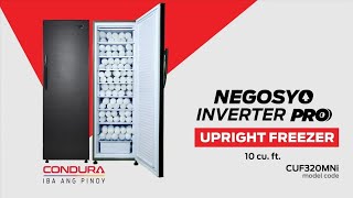 Condura Inverter Upright Freezer I Negosyo Pro Upright Freezer [upl. by Nalac]