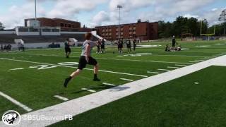 Bemidji State Football  August 11 Practice [upl. by Ajnot980]