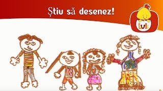 Știu să desenez  O zi însorită pentru copii [upl. by Haman]