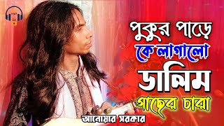 পুকুর পাড়ে কে লাগালো ডালিম গাছের চারা  Anwar Sarkar [upl. by Kinghorn]