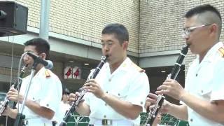 吹奏楽 クラリネット･キャンディ ルロイ･アンダーソン作曲 陸上自衛隊第1音楽隊 Clarinet Candy by Leroy Anderson [upl. by Ajin]