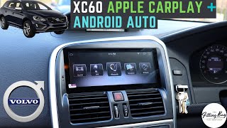 Volvo XC60 Apple 88quot Android Display CarPlayAndroid Auto Full Installation [upl. by Colet]