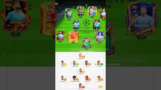 Manchester City UCL Squad in FC Mobile  Msha SL shorts fcmobile [upl. by Aramit389]