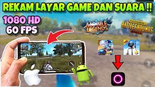 APLIKASI PEREKAM LAYAR GAME DAN SUARA BUAT IPAD IPHONE IOS ANDROID KUALITAS 1080 HD  RECGO 2020 [upl. by Armillas]