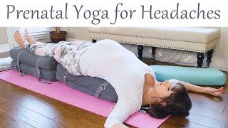 Migraines amp Tension Headache Relief Prenatal Yoga Tips amp Self Massage with Kelsy Livic [upl. by Hajile]