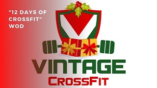 quot12 Days of CrossFitquot  CompTrain Christmas WOD [upl. by Schroeder]