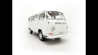 A Matching Numbers UK Volkswagen Type 2 Bay Dormobile D46 with Just 53972 Miles  SOLD [upl. by Ecirpac]