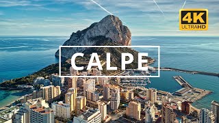 Calpe  Spain 🇪🇸  4K Drone Footage [upl. by Remmos]