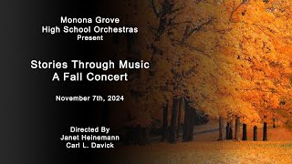 Monona Grove High School Orchestra Concert  Thursday November 7 2024 [upl. by Belda]