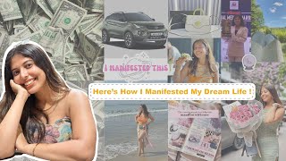 Heres how I manifested my Dream Life  My Manifestation Story  Ruchika Asatkar [upl. by Atinauj]