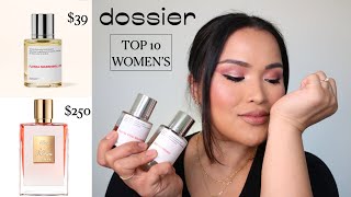 My Top 10 Dossier WOMENs Fragrance  DASEEAY [upl. by Nesto266]