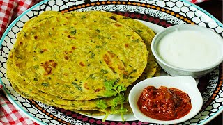 Radish Leaves Paratha  How To Make Healthy And Tasty Radish Leaves Paratha  IMWOW [upl. by Tnomed]