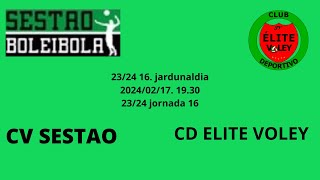 CV SESTAO CD ELITE VOLEY [upl. by Seraphim]