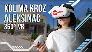 Vožnja kroz Aleksinac u 360° [upl. by Liz]